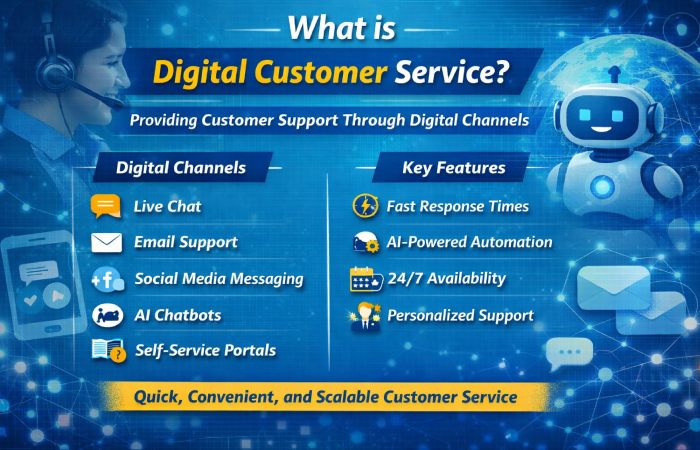 what is digital customer service
